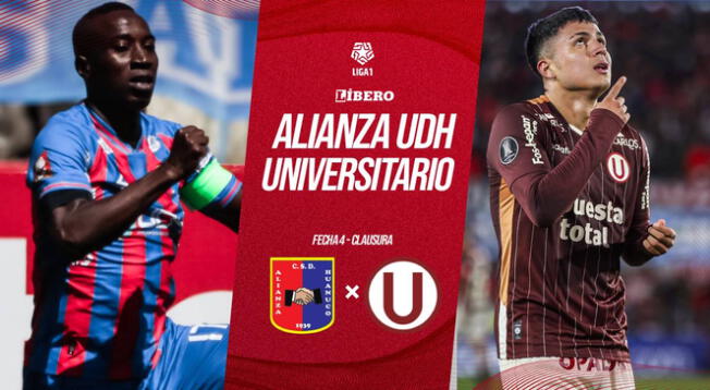 Universitario visita a Alianza Universidad en la fecha 4 del Torneo Clausura 2025