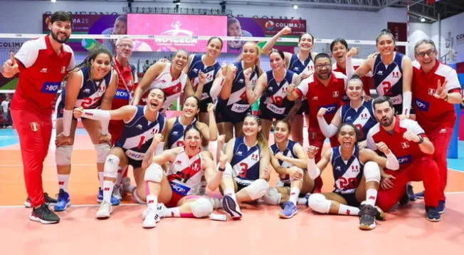 Perú venció a México por la Copa Panamericana de Vóley