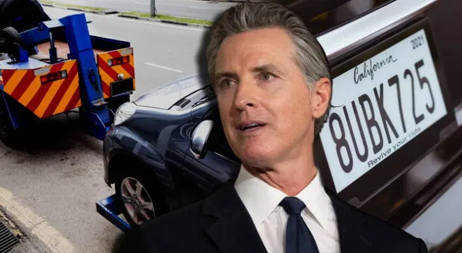 California exige matrícula vigente para circular o estacionarse en la vía pública.