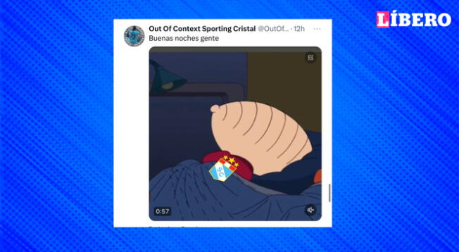 Las reacciones de los hinchas de Sporting Cristal no se hicieron esperar. Las reacciones de los hinchas de Sporting Cristal no se hicieron esperar.