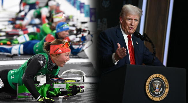 Donald Trump anuncia una orden ejecutiva para los Juegos Olímpicos 2028. Donald Trump anuncia una orden ejecutiva para los Juegos Olímpicos 2028.