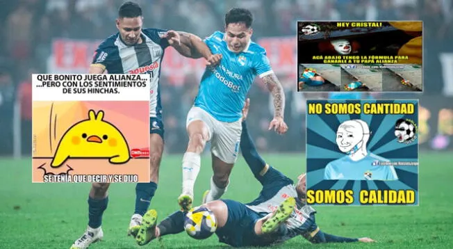 Estos son los mejores memes del encuentro entre Alianza Lima vs. Sporting Cristal. Estos son los mejores memes del encuentro entre Alianza Lima vs. Sporting Cristal.