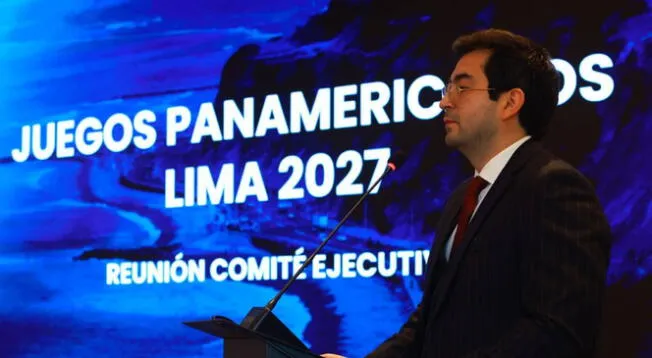 Renzo Manyari, presidente del Comité Olímpico Peruano. Renzo Manyari, presidente del Comité Olímpico Peruano.