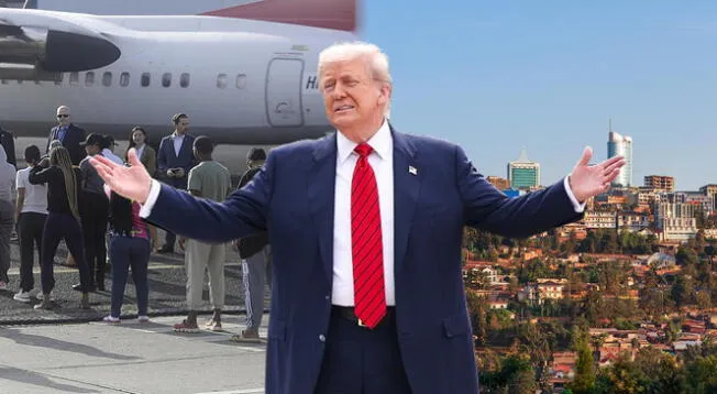El gobierno de Donald Trump enviará a Ruanda 250 inmigrantes capturados como parte de sus políticas de migración.