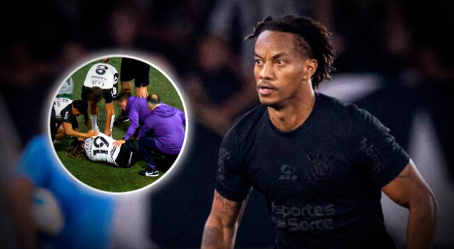 Prensa de Brasil opinó sobre André Carillo tras lesión con Corinthians