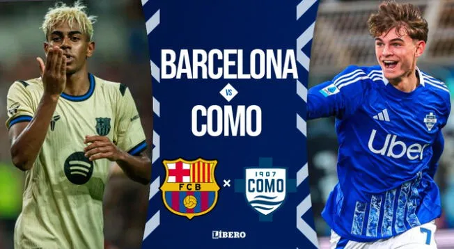 Barcelona se enfrenta a Como por el Trofeo Joan Gamper