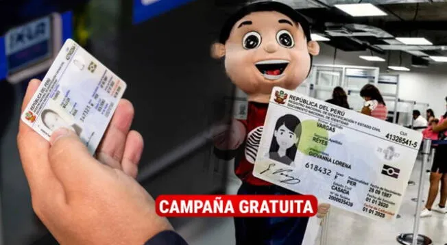 Campaña de DNI gratis: lugar, horario y fecha Campaña de DNI gratis: lugar, horario y fecha