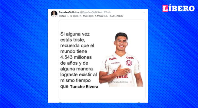 El 'Tunche' Rivera es uno de los futbolistas más queridos de Universitario. El 'Tunche' Rivera es uno de los futbolistas más queridos de Universitario.