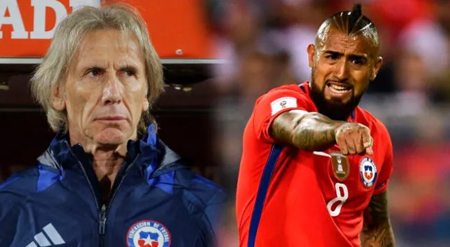 Ricardo Gareca no calló ante el tenso ambiente con Arturo Vidal en Chile. Ricardo Gareca no calló ante el tenso ambiente con Arturo Vidal en Chile.