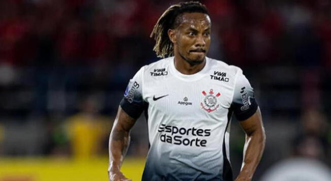 Corinthians de André Carrillo sorprendió con noticia. Corinthians de André Carrillo sorprendió con noticia.
