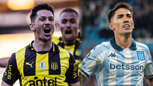 Peñarol y Racing se enfrentan por la ida de los octavos de final de la Copa Libertadores 2025.