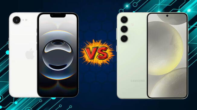 Estas son las diferencias y similitudes entre el iPhone 16e de Apple y Galaxy S24FE de Samsung. Estas son las diferencias y similitudes entre el iPhone 16e de Apple y Galaxy S24FE de Samsung.