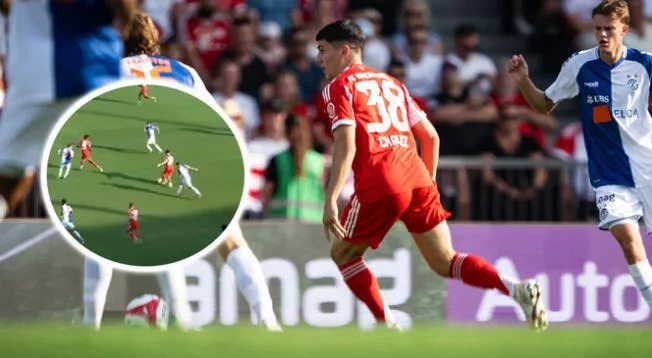 Felipe Chávez debutó con espectacular jugada en Bayern Múnich.