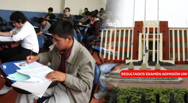 UNI: revisa cuáles fueron los resultados del examen de admisión