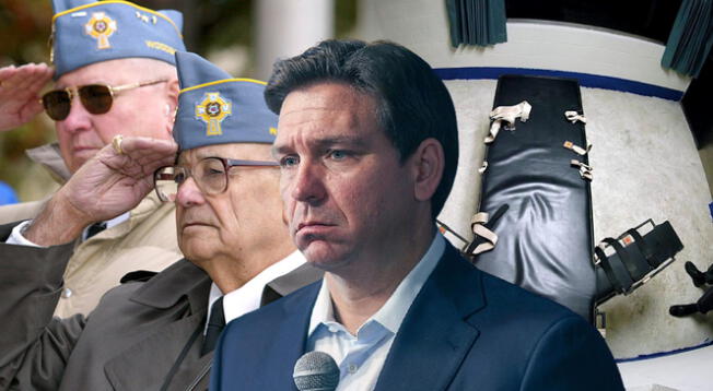 Veteranos militares piden a Ron DeSantis dejar de ejecutar militares recluidos. Veteranos militares piden a Ron DeSantis dejar de ejecutar militares recluidos.