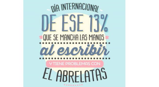 Día del zurdo: estas son las mejores imágenes para la fecha Día del zurdo: estas son las mejores imágenes para la fecha