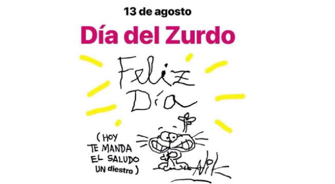 Feliz Día del zurdo: este 13 de agosto se celebrar a todos los zurdos del mundo Feliz Día del zurdo: este 13 de agosto se celebrar a todos los zurdos del mundo