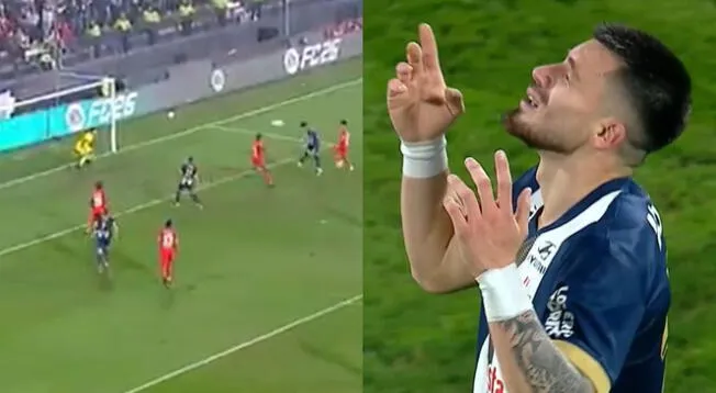 Alan Cantero apareció así en el Alianza Lima vs U. Católica. Alan Cantero apareció así en el Alianza Lima vs U. Católica.