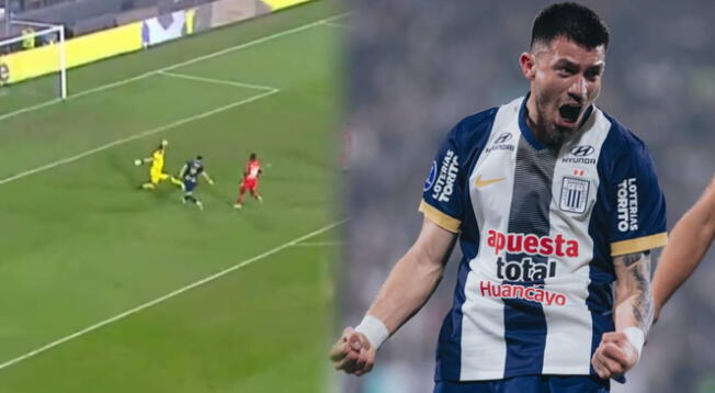 Alan Cantero marcó el 2-0 de Alianza Lima. Alan Cantero marcó el 2-0 de Alianza Lima.