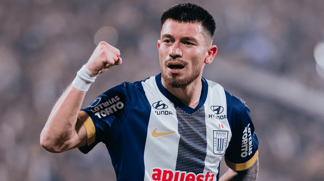 Alan Cantero convirtió los dos goles de Alianza Lima ante U Católica de Ecuador.