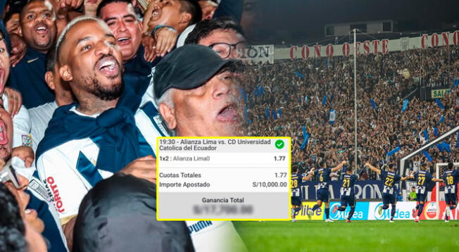 Jefferson Farfán le tuvo fe a Alianza Lima y logró multiplicar su apuesta deportiva.