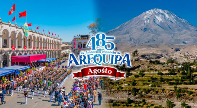 Celebra los 485 años de fundación española de Arequipa con las mejores frases.