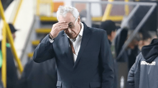 Jorge Fossati tuvo una autocrítica sobre el desempeño de Universitario en la derrota ante Palmeiras.