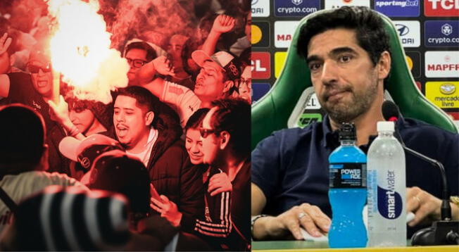 DT de Palmeiras no se guardó nada y dio firme calificativo a los hinchas de Universitario