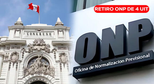 Desde el Congreso de la República, anuncia reciente noticia sobre el retiro de la ONP en 2025.