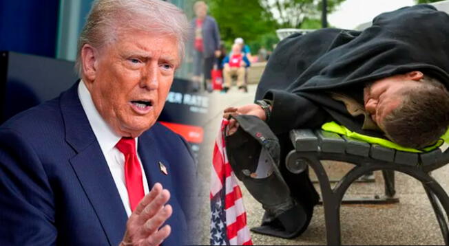 Trump anuncia la peor noticia: redadas y expulsión de personas sin hogar en Washington D.C.