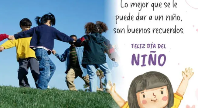 Día del Niño: revisa las mejores frases e imágenes de la fecha