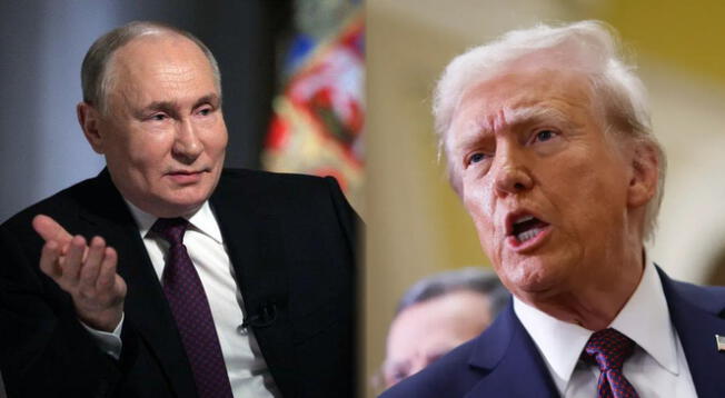 Purín y Trump buscan finalizar la guerra que afecta a Ucrania llegando a un acuerdo.