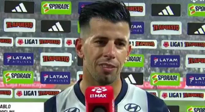 Pablo Ceppelini lamentó tremenda baja en Alianza Lima.