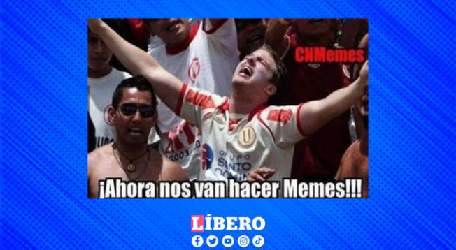 Las redes sociales no perdonaron el empate de la U ante Sport Huancayo.