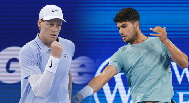 Sinner y Alcaraz se enfrentarán por cuarta vez consecutiva en la final del torneo de la ATP. Sinner y Alcaraz se enfrentarán por cuarta vez consecutiva en la final del torneo de la ATP.