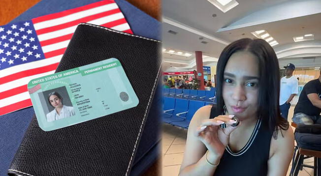 Una mujer explicó cómo ingreso a suelo estadounidense con una Green Card vencida y una carta de extensión. Una mujer explicó cómo ingreso a suelo estadounidense con una Green Card vencida y una carta de extensión.
