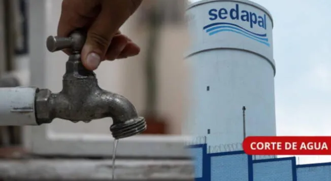 Corte de agua: revisa lo que se sabe de la interrupción del servicio