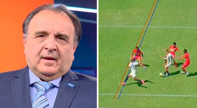 Exárbitro FIFA dio contundente postura sobre gol anulado de Álex Valera
