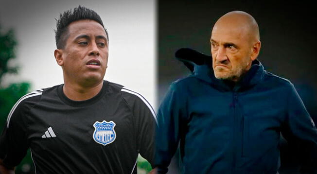 DT de Emelec dio categórico calificativo sobre Christian Cueva DT de Emelec dio categórico calificativo sobre Christian Cueva