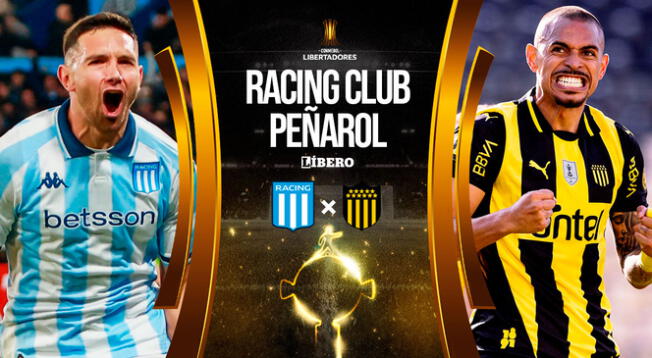 Racing vs Peñarol por los octavos de final de la Copa Libertadores