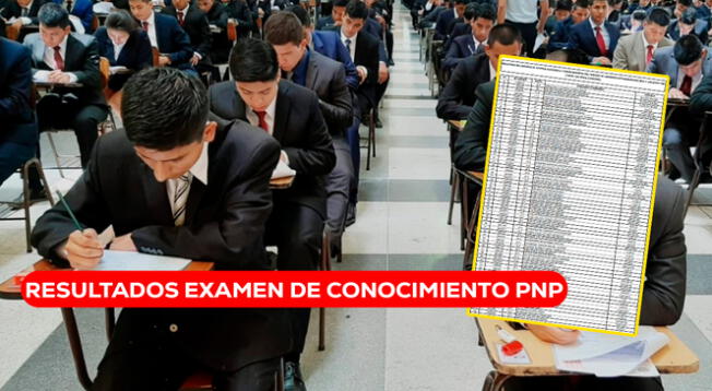 Conoce qué puntaje obtuviste en el examen de aptitud académica y conocimiento EESTP PNP 2025.