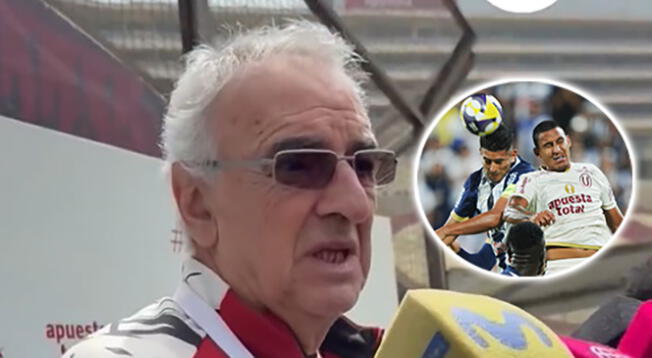 Jorge Fossati se refirió al clásico entre Universitario vs Alianza Lima.