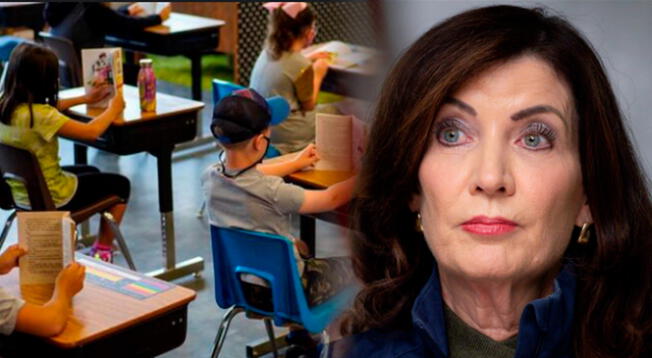 Conoce las restricciones que anunció Kathy Hochul desde esta fecha en las escuelas de Nueva York.