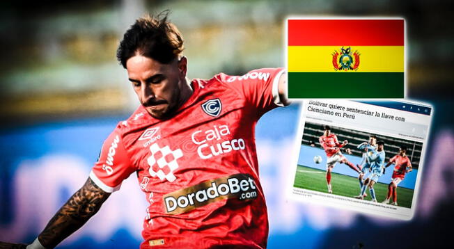 Cienciano es noticia en Bolivia por presuntos incentivos económicos para duelo ante Bolívar.