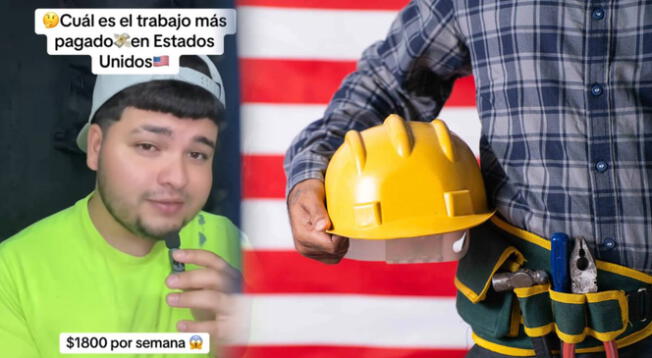 En un video de TikTok, el trabajador relató que ha tenido diversos empleos.