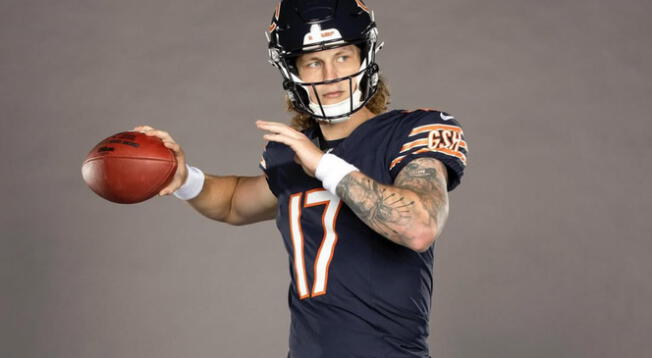 Tyson Bagent debutó en la NFL en 2023.