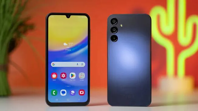 Este es el Galaxy A15 5G, uno de los teléfonos más baratos y potentes de Samsung para este 2025.
