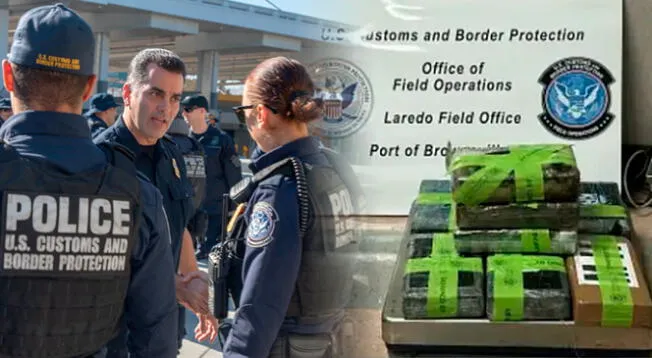 Oficiales de CBP incautan más de $297,000 en cocaína en el Puente Internacional Los Indios.