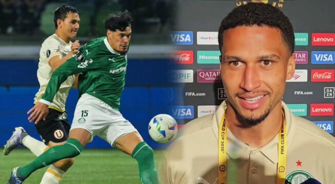 Futbolista de Palmeiras habló tras la igualdad ante Universitario en Brasil