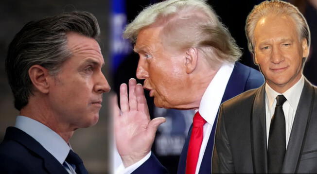 Bill Maher calificó las declaraciones de Gavin Newsom sobre Donald Trump. Bill Maher calificó las declaraciones de Gavin Newsom sobre Donald Trump.